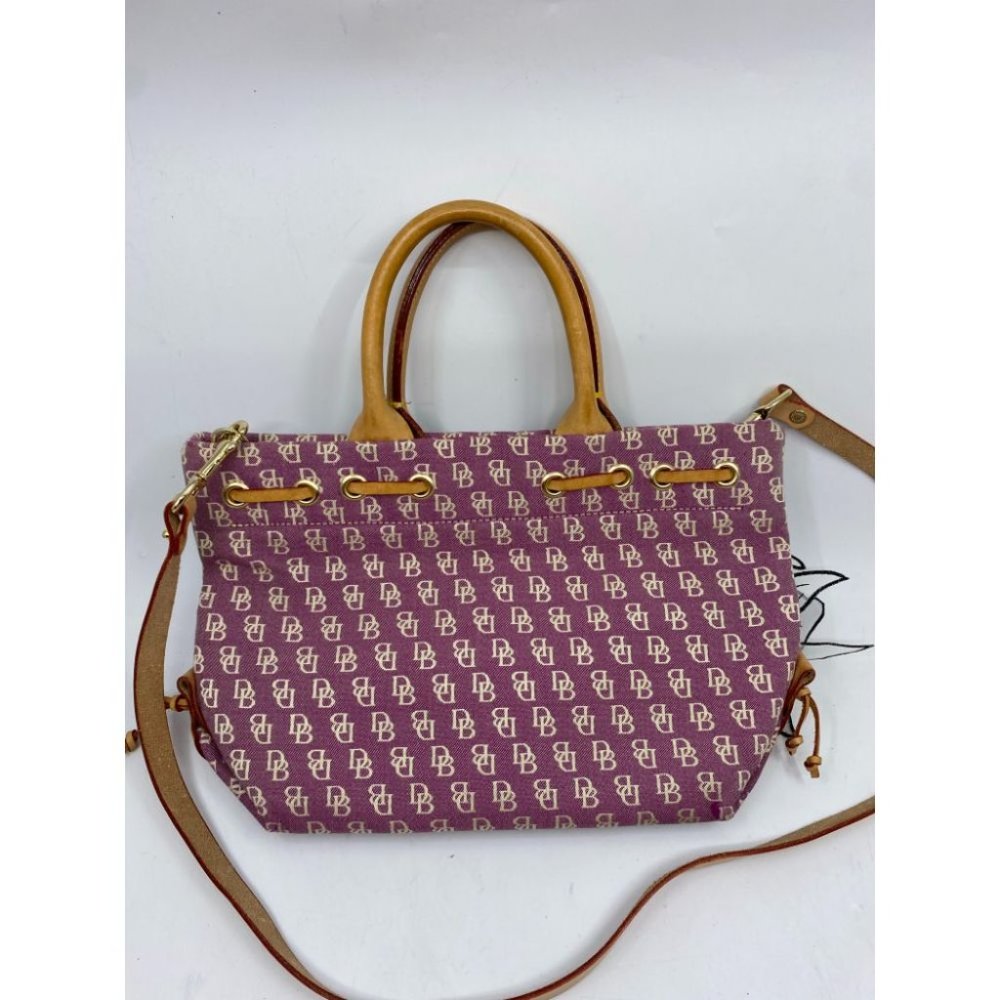 DOONEY & BOURKE Purple White Tan Tote Crossbodybag - Picture 6 of 13